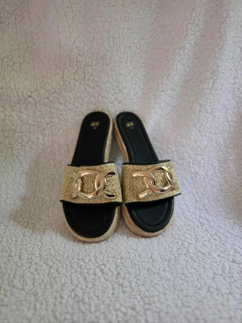 H&M Espadrille Slides